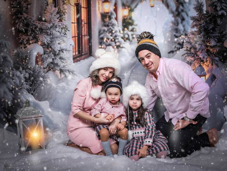 Sessões Natal de 1º - SESSÃO NATAL 2025 – Matilde, João Maria, Patrícia e Bruno - 8 Dezembro 2025