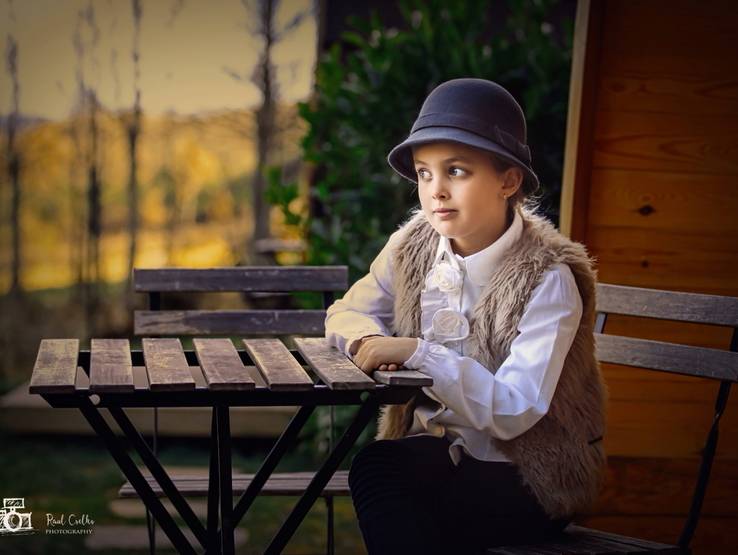 Criança de Sessão EXTERIOR - LARA