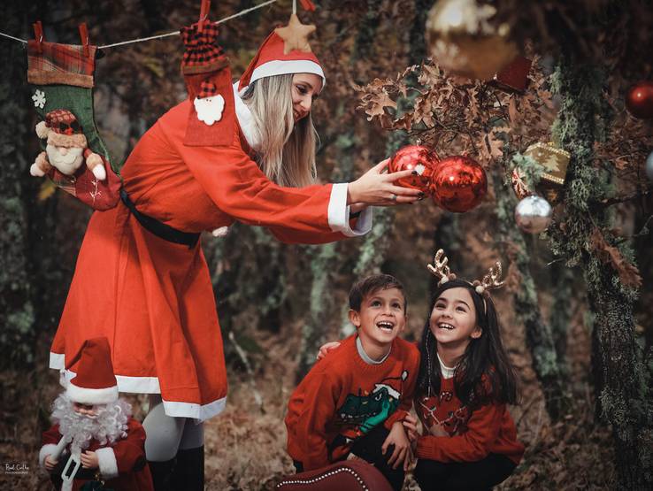 Sessões Natal de Sessões de NATAL 2021 no EXTERIOR - Beatriz & Tomás