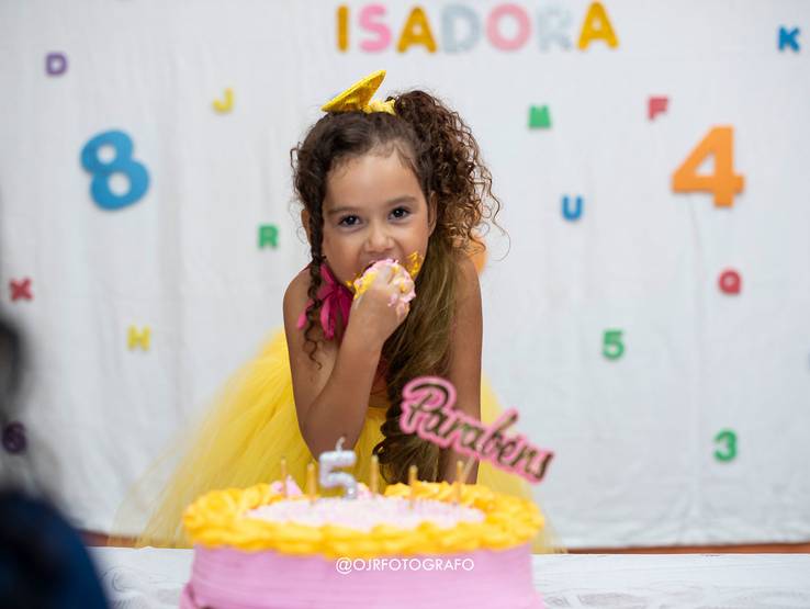 Aniversário infantil de Isadora - 5 anos
