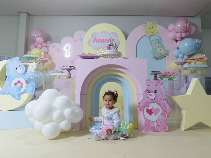 Aniversário infantil de Ananda 1 ano