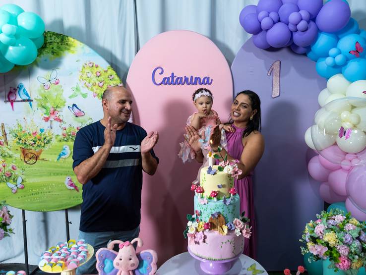 Aniversário infantil de Catarina 1 ano