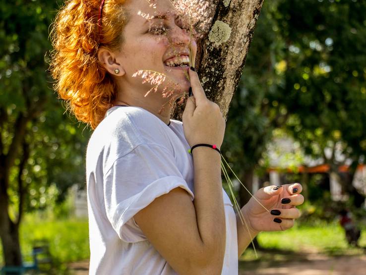 Ensaio externo de Sara Well