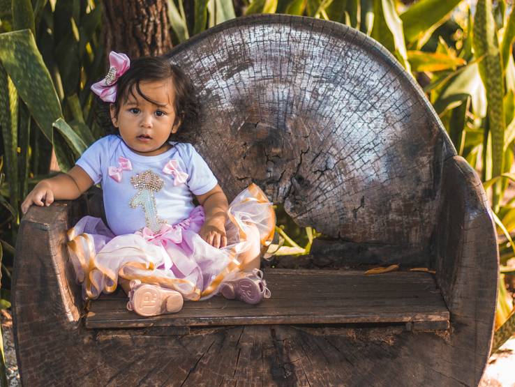 Ensaio externo de Maria Valentina