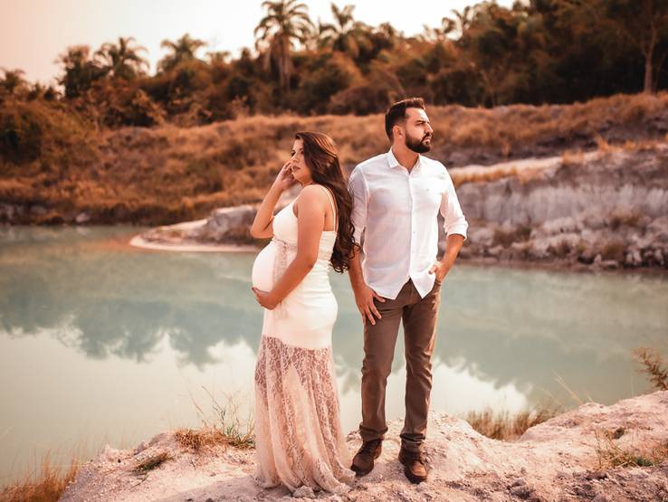 Gestante de A espera de Magno 