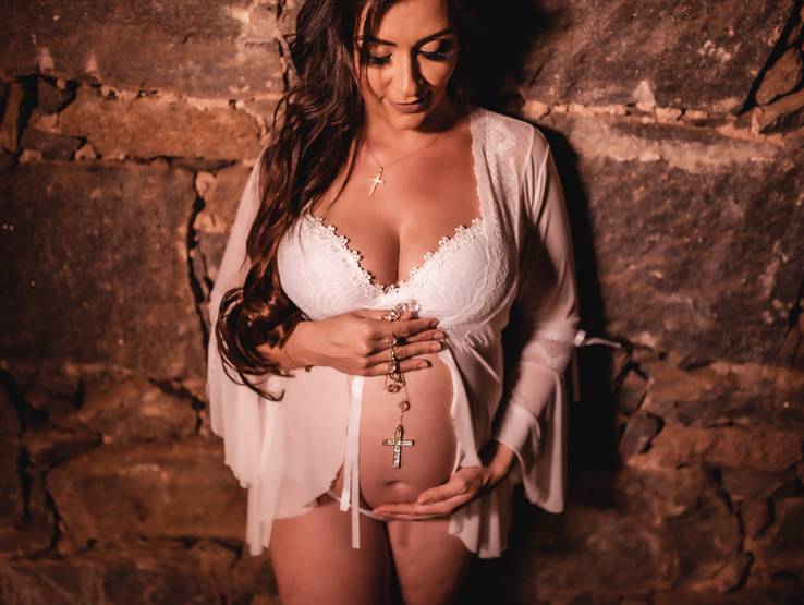 Gestante de A espera de Bernardo 