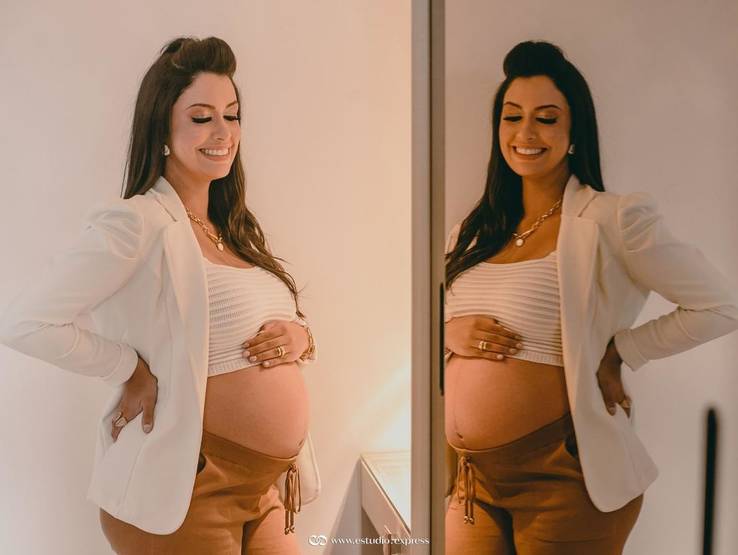 Ensaio de Victória & Rodrigo - À espera do Bernardo