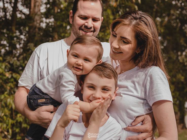 Infantil de Ensaio Familia Crespo