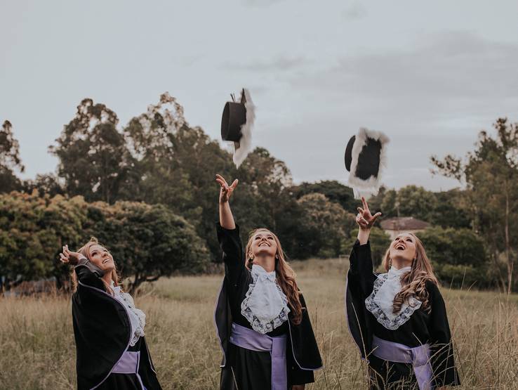 Formaturas de Ensaio de Formatura - Elô, Fran e Gabi