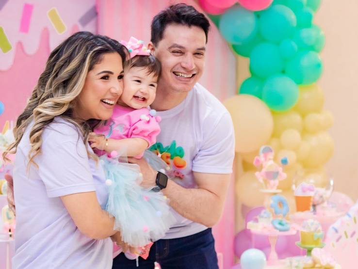 Aniversário Infantil de Primeiro Aniversário da Luiza