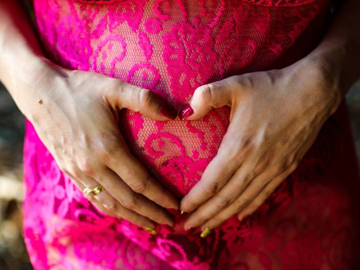 Embarazada de ESPERANDO A FABRI