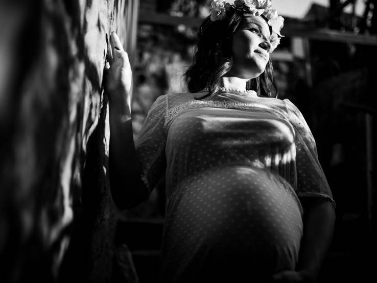 Embarazada de ESPERANDO A CANDELA