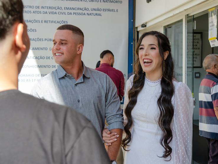 Casamento Civil de Civil - Greice e Mauro