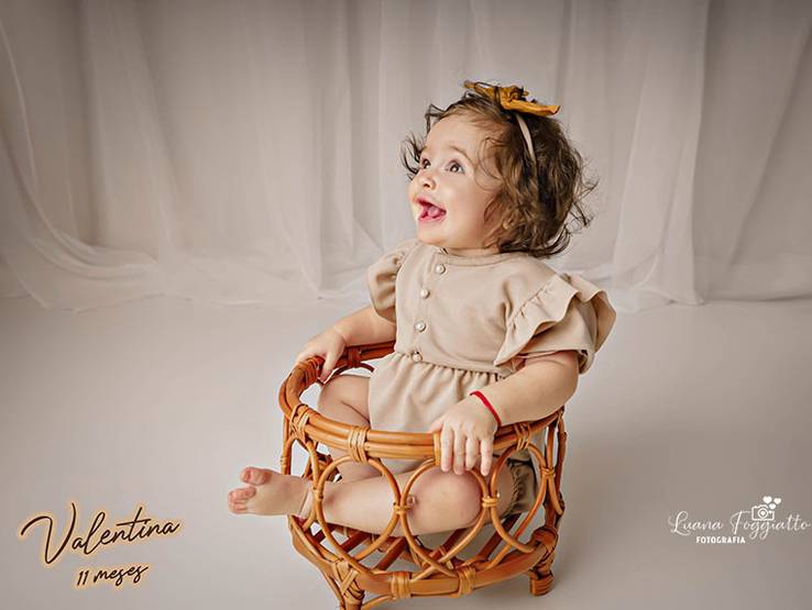 Acompanhamento Mensal de Valentina 11 meses