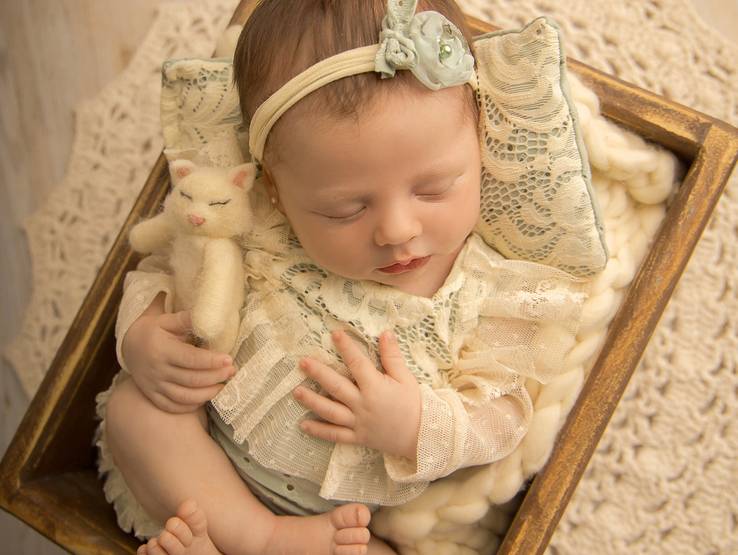 Sessão Newborn de Helena, 14 dias