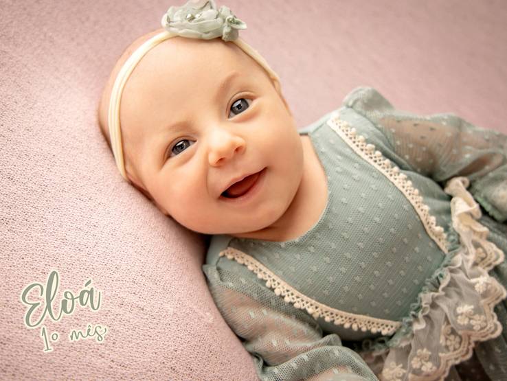 Acompanhamento Mensal de Eloá, 1 mês 