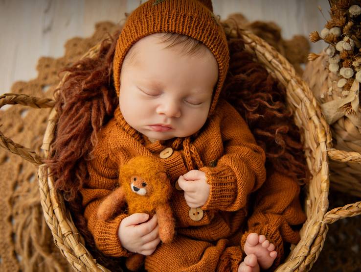 Sessão Newborn de Noah, 9 dias