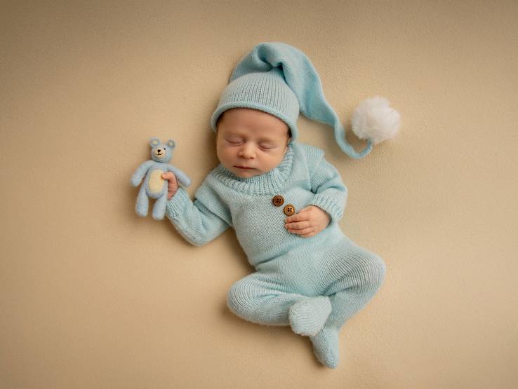 Sessão Newborn de Breno, 16 dias 