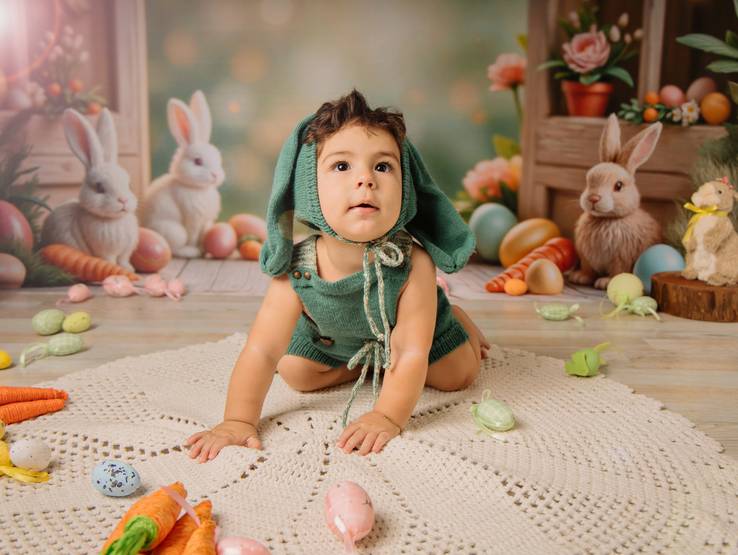 Páscoa 2025 de Páscoa do Liam 