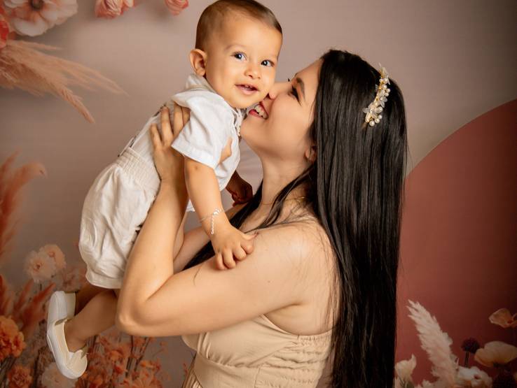 Dia das Mães  de Henry e família 