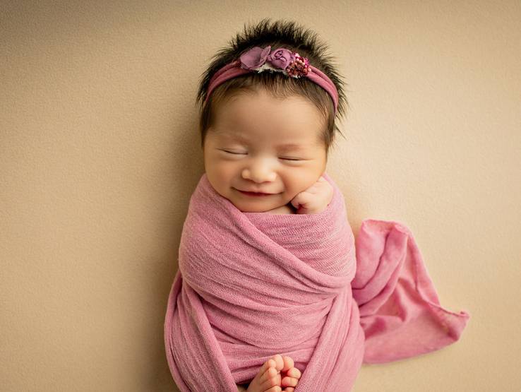 Sessão Newborn de Laura, 14 dias 