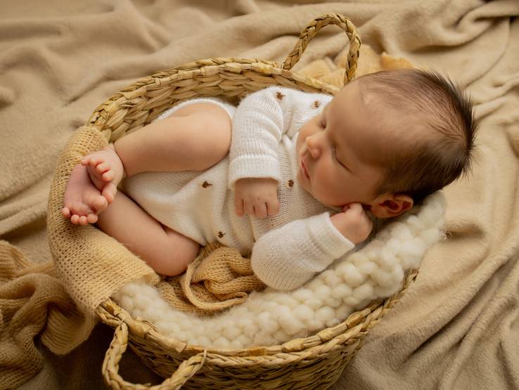 Sessão Newborn de Noah, 16 dias 