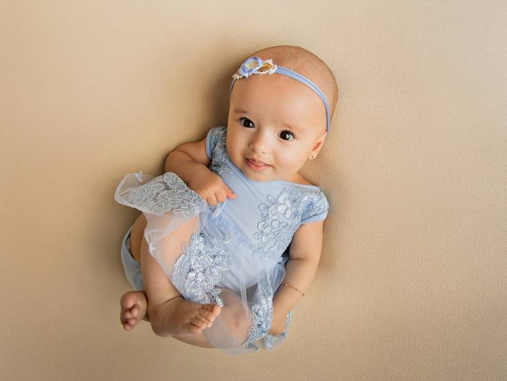 Acompanhamento Mensal de Ana Luiza, 5 meses