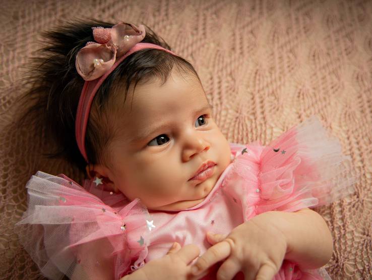 Acompanhamento Mensal de Aurora, 1 e 2 meses