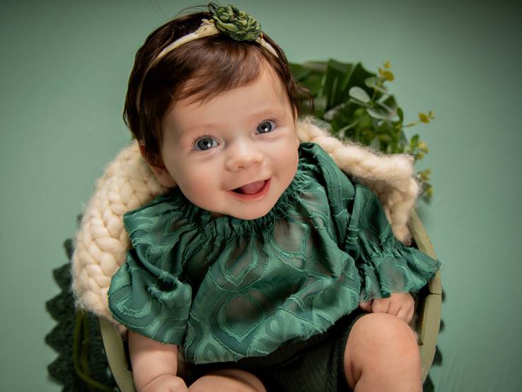 Acompanhamento Mensal de Sofia, 4 meses