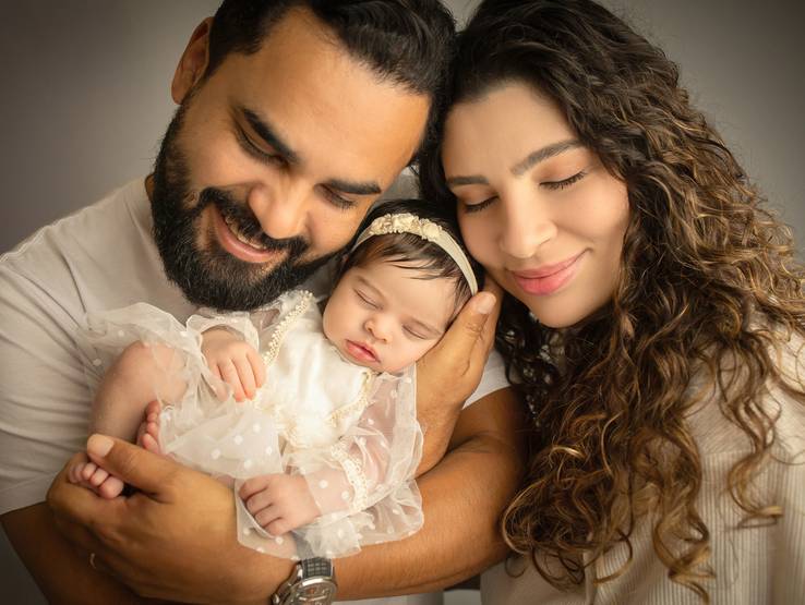 Sessão Newborn de Hadassa, 14 dias