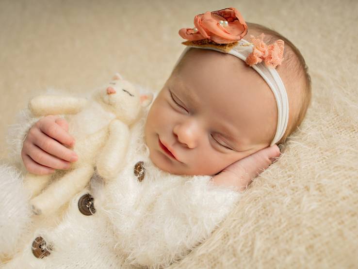 Sessão Newborn de Alícia, 17 ias 