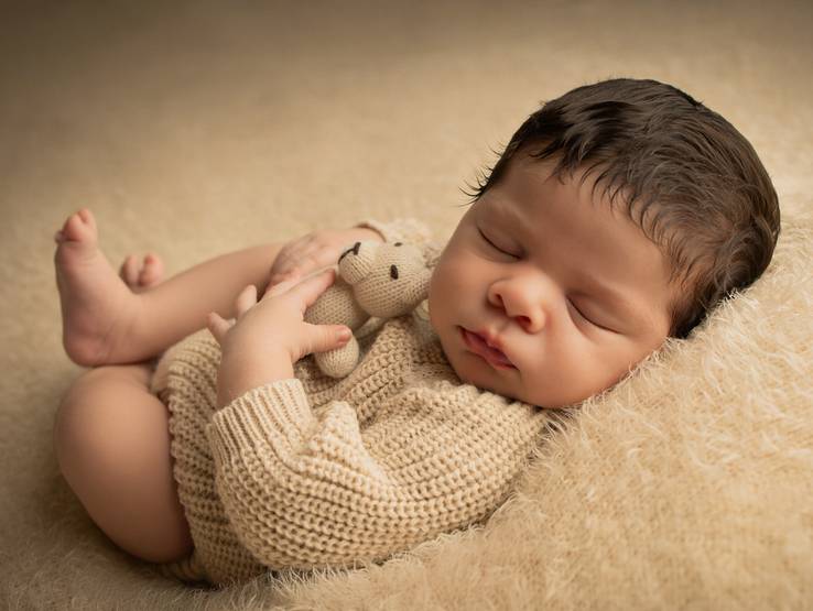 Sessão Newborn de Ravi, 24 dias 