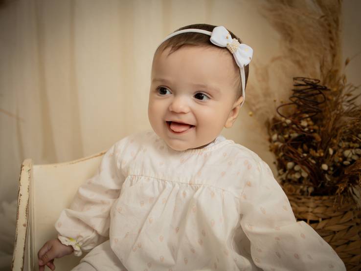 Acompanhamento Mensal de Hanna, 6 meses