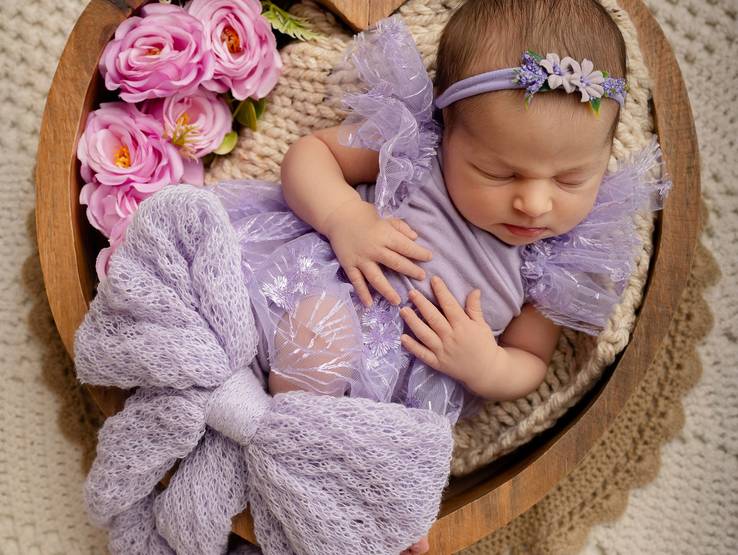 Sessão Newborn de Eloá, 9 dias 