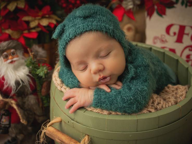 Sessão Newborn de Théo, 8 dias 