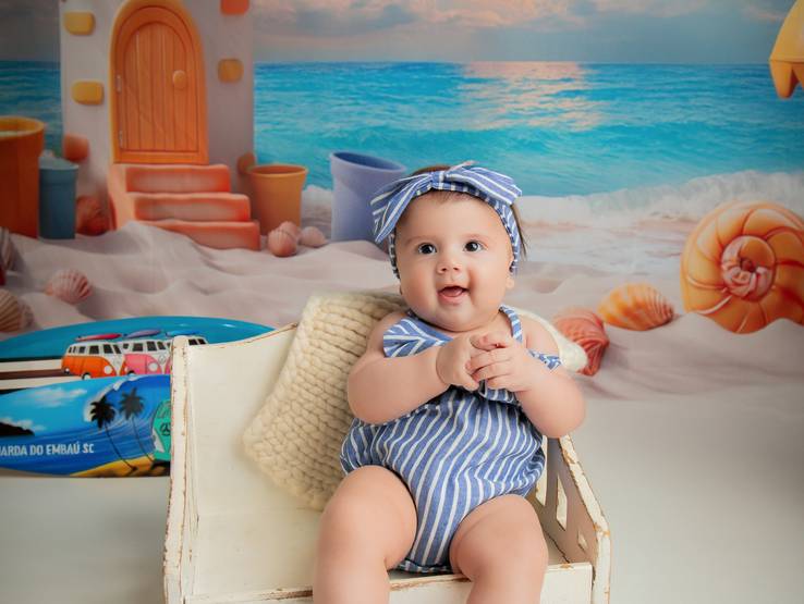 Acompanhamento Mensal de Cecília, 4 meses