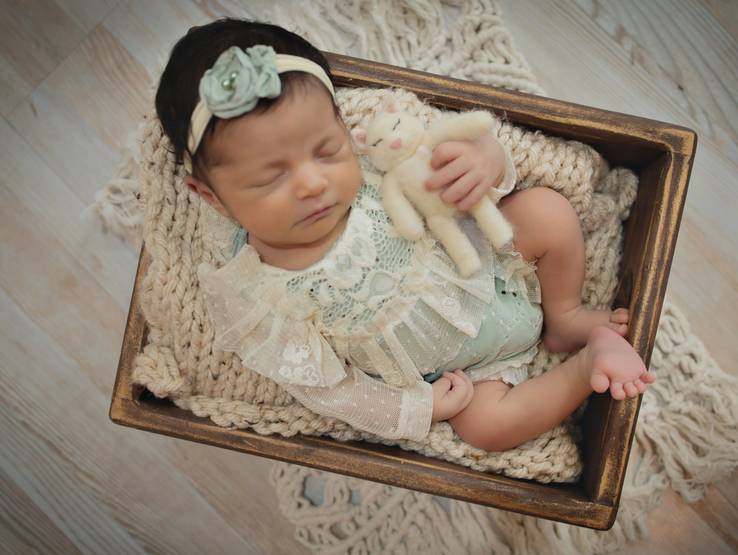 Sessão Newborn de Joana, 8 dias 