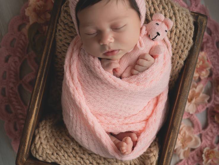 Sessão Newborn de Helena, 19 dias 