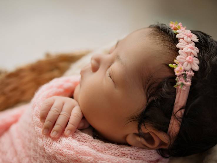 Sessão Newborn de Lauren, 17 dias 