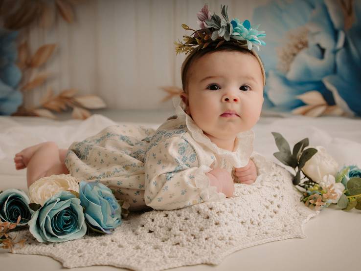 Acompanhamento Mensal de Manuela, 4 meses