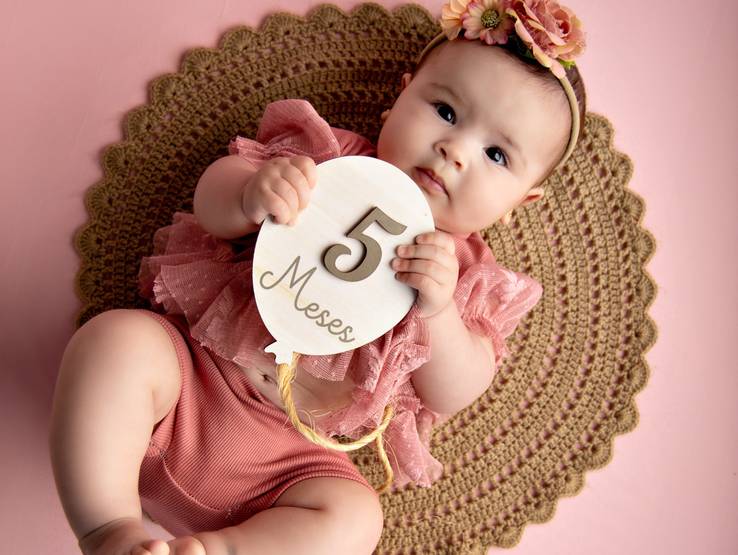 Acompanhamento Mensal de Manuela, 5 meses