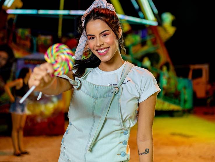 Ensaios de Sthefane no parque