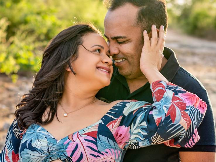 Gestantes de Hizamary e Netinho