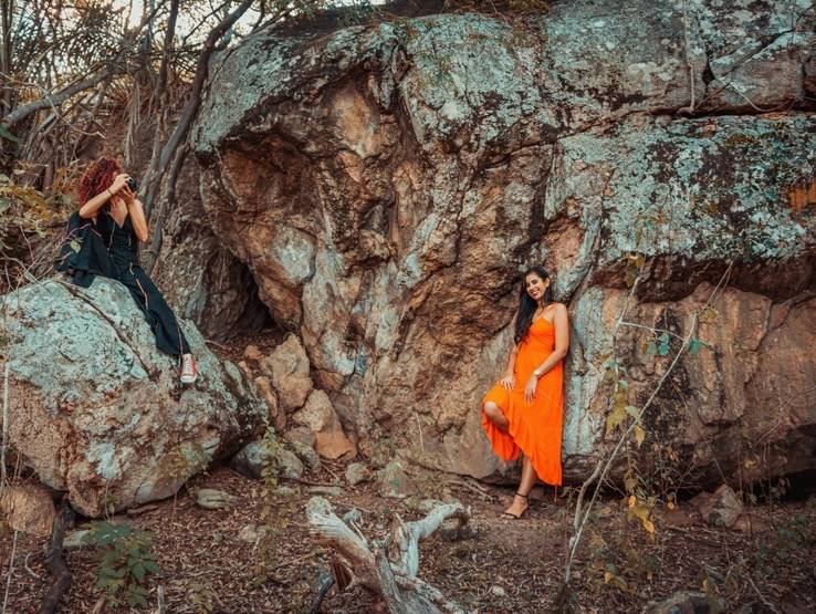 Ensaios de Paloma e Maria Clara