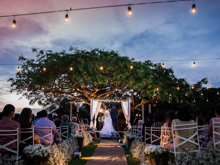 CASAMENTO de CASAMENTO EM FEIRA DE SANTANA - GESSI & LUCAS - ESPAÇO / Nature Eventos