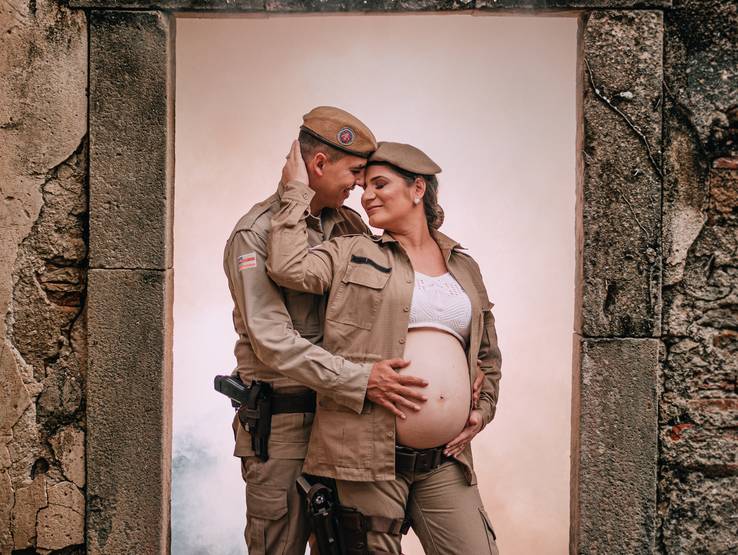 GESTANTES de Ensaio Gestante à espera do Heitor 