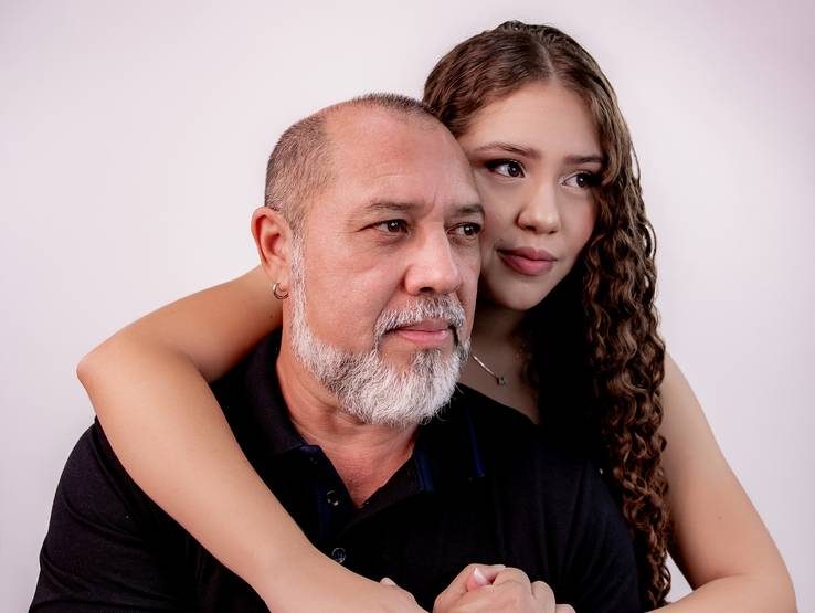 Ensaio no Estúdio de Memória de PAI