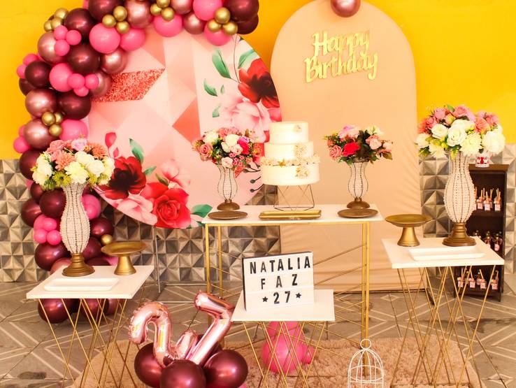 Aniversário 15+ de Natalia 27 Anos