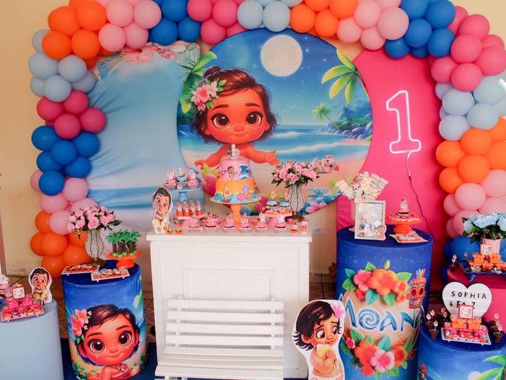 Aniversário Infantil de 1º Aninho da Emanuelle Sophia