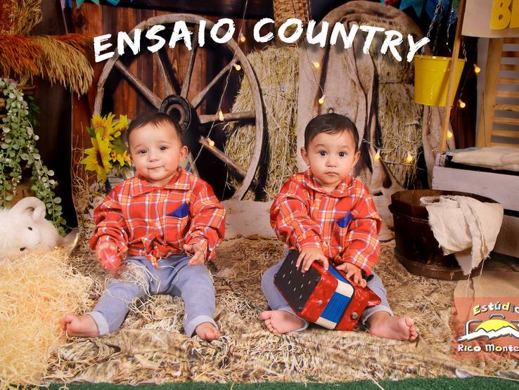 ACOMPANHAMENTO MENSAL de Ensaio Country - Brenda e Lorena